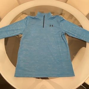 Light blue Under Armour Quarter ZIP